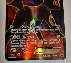 Pokemon Fates Collide 2016 Umbreon EX #119/124 Full Art Ultra Rare Holo (LP) - Image 3