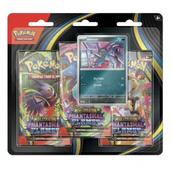 Sealed Pokemon Phantasmal Flames 3 Pack Blister PRESALE 11/14 - Image 1