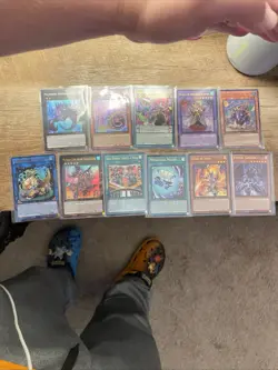 Lot Of 11 HOLO 2025 Mega Pack Yugioh Cards Near Mint +Bonus FREE SHIPPING! - Image 1