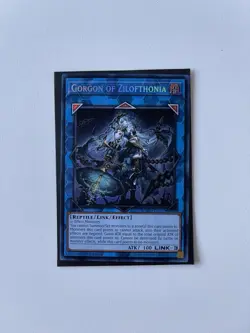 Yugioh Gorgon of Zilofthonia Secret Rare DUAD-EN050 1st Edition NM - Image 1