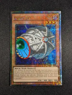 Yugioh - Cyber Jar RA03-EN095 1st Edition Quarter Century Secret Rare NM - Image 1