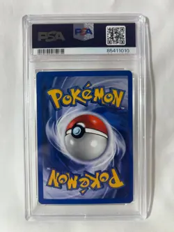 2002 Pokemon Neo Destiny Light Azumarill Holo 1st Edition Card #13 PSA 7 - Image 2