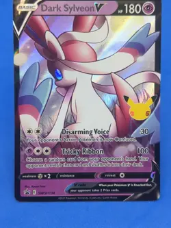 Dark Sylveon V SWSH134 SWSH: Sword & Shield Promo Cards Holo - Image 2
