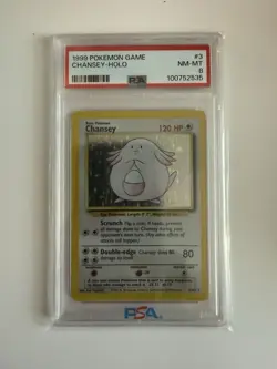 Pokemon Base Set lot Of 11 Cards PSA 8 - Image 3
