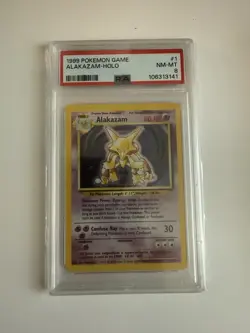 Pokemon Base Set lot Of 11 Cards PSA 8 - Image 5