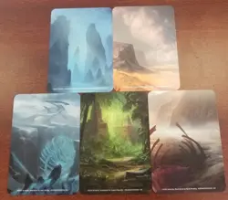 Magic The Gathering Card Dividers 60 Count Lot 6 Mana Colors Licensed 10 packs/6 - Image 1