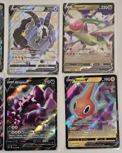Pokemon TCG Card Lot Holo Rare Full Art 10X Cards Total NM/M - Image 5