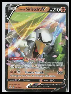 Galarian Sirfetch'd V SWSH043 SWSH: Sword & Shield Promo Cards Holo - Image 1