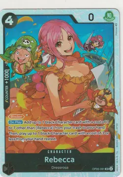 Rebecca OP05-091 SR Awakening of the New Era - ONE PIECE Card Game NM - Image 1