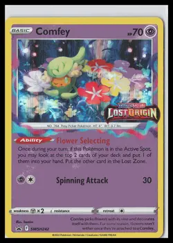 Comfey - (Prerelease) SWSH242 SWSH: Sword & Shield Promo Cards Holo - Image 1