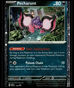 Pecharunt 149 Sv: Scarlet & Violet Promo Cards Holo - Image 1