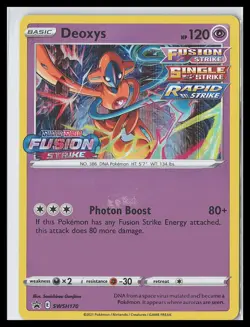 Deoxys - (Prerelease) SWSH170 SWSH: Sword & Shield Promo Cards Holo - Image 1