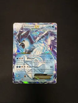 Pokemon Card Articuno EX 25/135 BW Plasma Storm Ultra Rare Vintage 2012 MP - Image 1