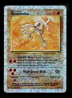 #2 Hitmonlee 13/110 Legendary Collection 2002 Reverse Holo Pokemon Card TCG - Image 1