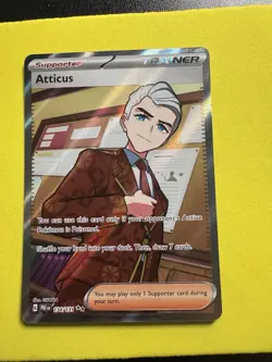 Pokemon TCG Prismatic Evolution Full Art Trainer Lot 6 Cards NM - Image 2