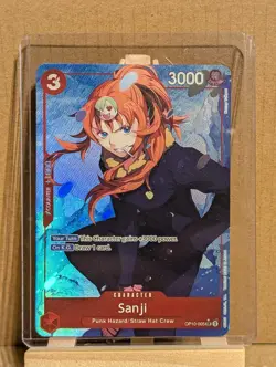One Piece Card Game: Sanji Custom Card Proxy Rare OP10-005 SR Female - Image 1