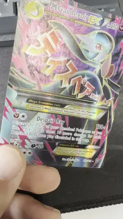 Pokemon TCG M Gardevoir EX Full Art Holo Rare Card 112/114 XY-Steam Siege MEGA - Image 2