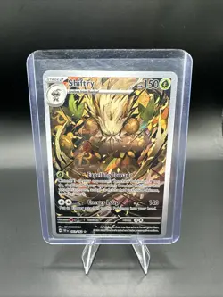 Pokemon TCG Shiftry Illustration Rare Holo Card 163/162SV05: Temporal Forces - Image 1