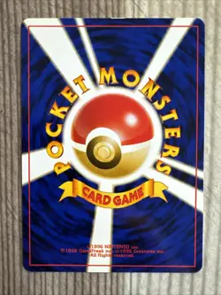 Muk Holo Japanese Fossil Pokemon Card WOTC MP - Image 2