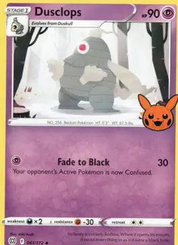 Dusclops 061/172 - Uncommon - Trick or Trade 2022 Pokemon Card - Image 1