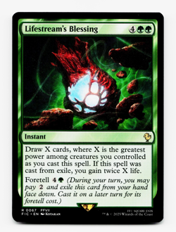 Lifestream's Blessing [Commander: Final Fantasy] MTG Magic 🌳🌳 - Image 1