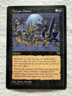 MTG - Corpse Dance - Tempest - NM - Free Shipping! - Image 1