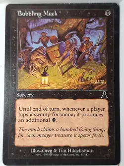 Bubbling Muck - Urza's Destiny - Magic the Gathering MTG Nice! - Image 1