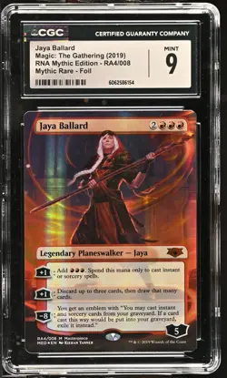 JAYA BALLARD Masterpiece Series: Mythic Edition Foil Mythic CGC 9 MTG - Image 1