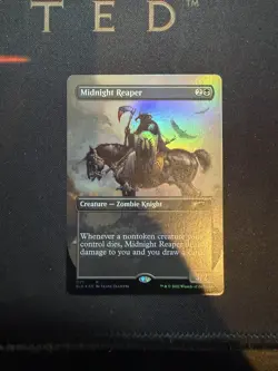 Midnight Reaper - Foil Extended Art Secret Lair NM MTG - Image 1