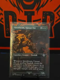 Magic the Gathering (mtg): LTR: Quickbeam, Upstart Ent (Borderless) - Image 1
