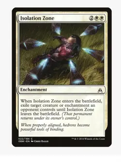 Isolation Zone | Oath of the Gatewatch OGW | MTG | Exile | LP - Image 1