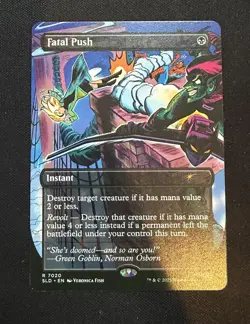 Fatal Push (7020) - Secret Lair Drop Series (SLD) MTG - Image 1