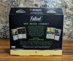 New Magic The Gathering MTG Universes Beyond Fallout Commander Deck Hail Caesar - Image 2