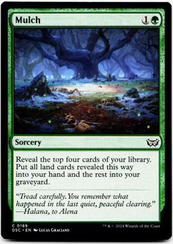Mulch [Commander: Duskmourn: House of Horror] MTG Magic 🌳 - Image 3