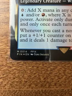 Magic MTG Final Fantasy - Vivi Ornitier EXTENDED ART FOIL 0514 - Image 2