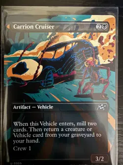 Borderless CARRION CRUISER mtg NM-M Aetherdrift - Image 1