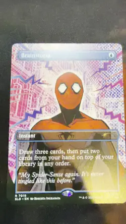 MTG Brainstorm (7019) *Non-Foil* Secret Lair: Spider-Man Bonus Card MT/NM - Image 2