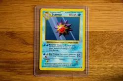 Starmie Common 064/102 Base Set Shadowless - English Vintage Pokemon - Image 1