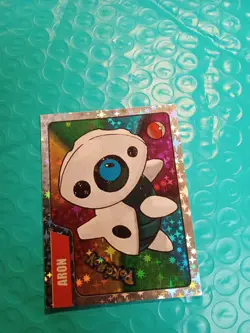 2024 POKEMON Last Evolutions Limited Edition Sticker #151 Aron - Image 2