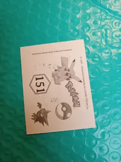 2024 POKEMON Last Evolutions Limited Edition Sticker #151 Aron - Image 3