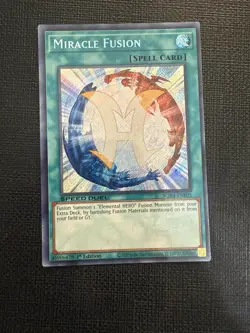 Yugioh! Miracle Fusion - SGX4-ENE05 - Secret Rare - 1st Edition Near Mint, Engli - Image 1