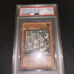 2005 Yugioh Ultimate Rare Goblin Elite Attack Force 1st Ed CRV-EN020 PSA 9 BGS - Image 1