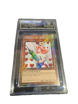 YuGiOh! Injection Fairy Lily (Platinum Secret Rare) - RA03-EN117 CROWNED GEM 10 - Image 2
