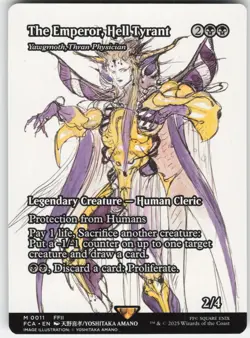 The Emperor, Hell Tyrant - Yawgmoth, Thran Physician (Showcase) M FINAL FANTASY: - Image 1