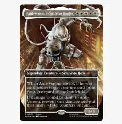 Magic The Gathering Anti-Venom Horrifying Healer Borderless Foil NEW SEALED USA - Image 1