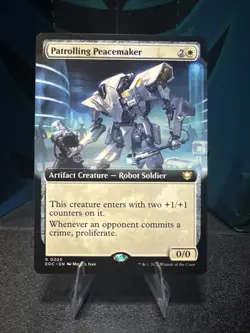 Patrolling Peacemaker (Extended Art) Commander: Edge of Eternities Regular - Image 1
