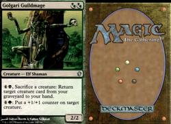 Magic the Gathering -MTG-Golgari Guildmage - Image 1