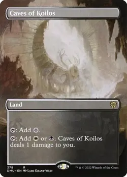 Caves of Koilos - Foil Extended Art DMU NM MTG - Image 1