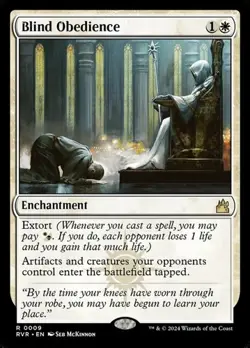Blind Obedience - Foil RVR NM MTG - Image 1