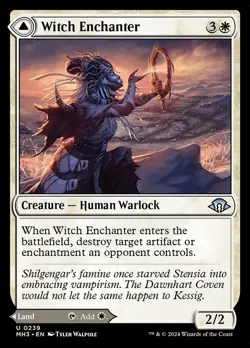 Witch Enchanter / Witch-Blessed Meadow x1 1x FOIL Modern Horizons 3 NM MTG - Image 1